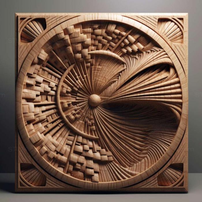 Patterns and decorations (stl rays 3, PATTERN_2791) 3D models for cnc